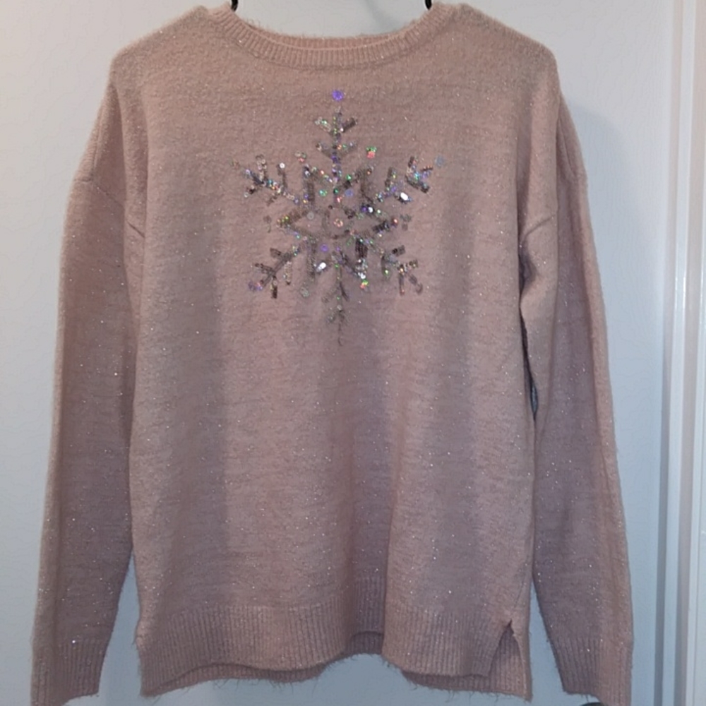 Brand: Childrens Place   Size: XXL     Color: Pink with Silver Star